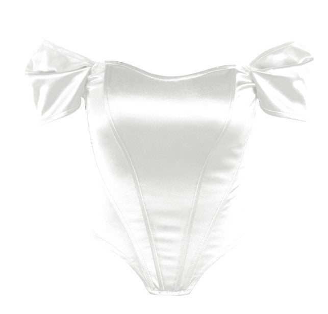 Fishbone Corset Tube Top