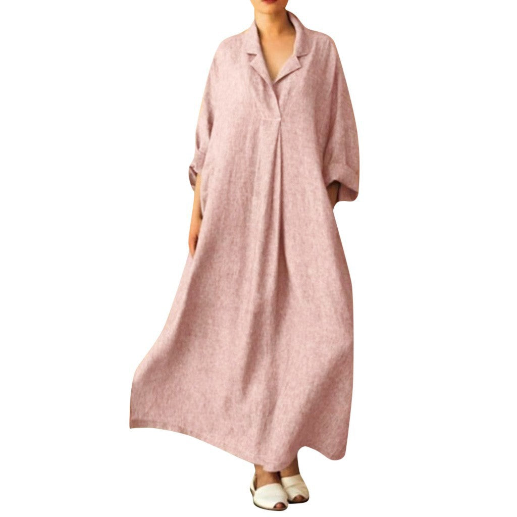 Bohemian Loose Waist Women Dress